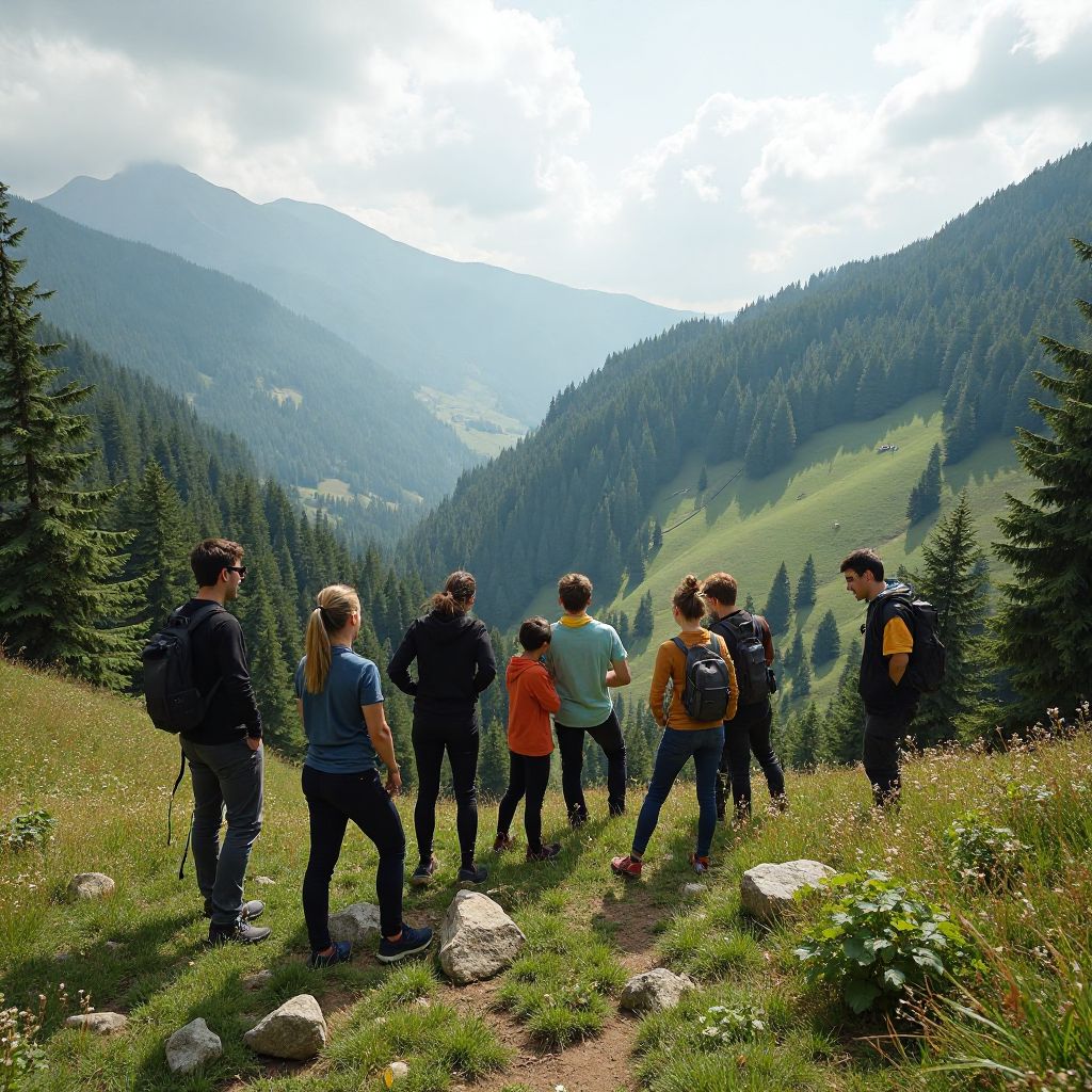 Team building retreat